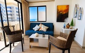 Apartamento con vista al mar, a pocos metros de la Playa , 2 habitaciones